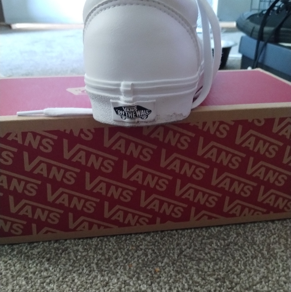 Leather vans